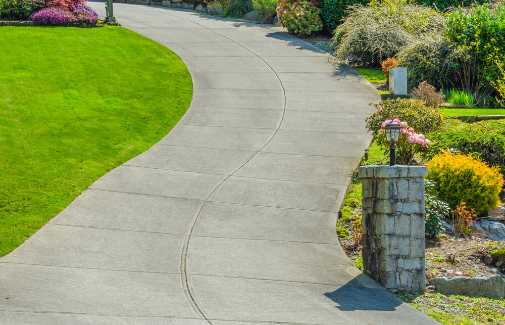 How Coloured Concrete Driveways Beautifully Transform Your Curb